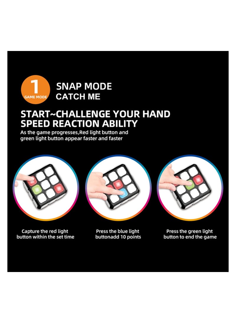Cool Baby - COOLBABY Kids Light and Music Rubik Cube Multifunction Puzzle Game Cube Flashing Cube Electronic Brain and Memory Games for Kids Sensory Fidget Toy - Image 1
