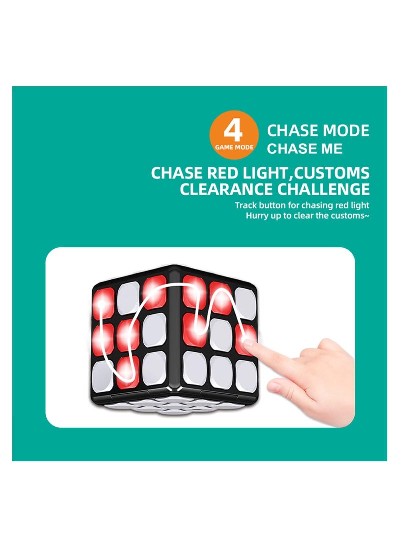 Cool Baby - COOLBABY Kids Light and Music Rubik Cube Multifunction Puzzle Game Cube Flashing Cube Electronic Brain and Memory Games for Kids Sensory Fidget Toy - Image 1