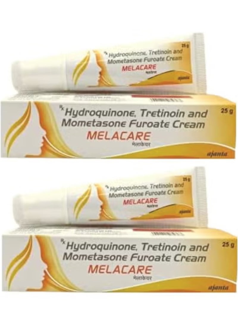 Ajanta Two Pieces Of Ajanta Melacare Cream 2x25 g