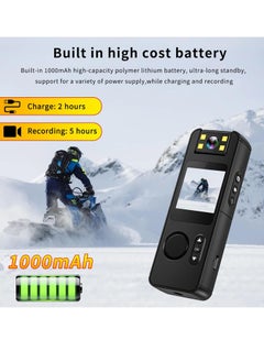 General Body Camera, Portable Small Personal Camcorder, 1080P HD Video, with 1/4 Inch Thread Magnetic Back Clip, Mini Body Camera, Pocket Camcorder  - Image 2