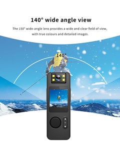General Body Camera, Portable Small Personal Camcorder, 1080P HD Video, with 1/4 Inch Thread Magnetic Back Clip, Mini Body Camera, Pocket Camcorder  - Image 4