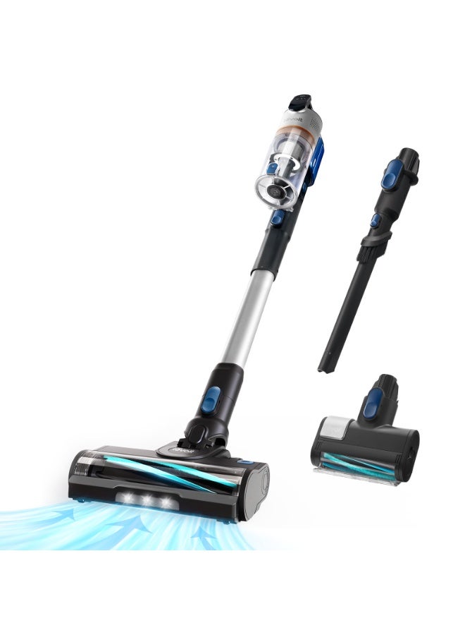 Levoit Cordless Vacuum Cleaner with HEPA Filter, Motorised Brush, Keeps Pet Hair from Tangling, Stands Upright, Wall-Mounted Charging, Lightweight, Ideal for Carpets - Image 1