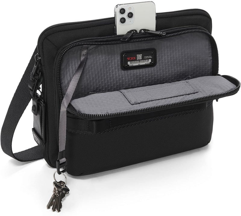 Tumi Service Crossbody Bag - Black - One Size - Image 4