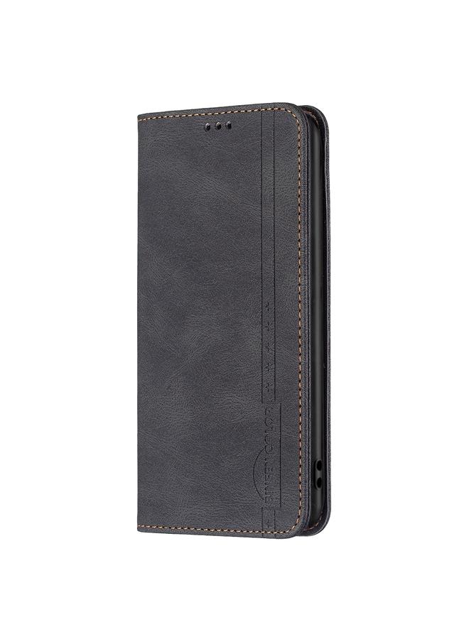 S-TOP Case For OPPO A57 4G Magnetic RFID Blocking Anti-Theft Leather Phone Case - Image 2