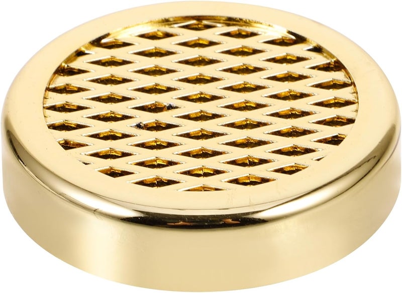 CLISPEED Reusable round Gold Cigar Humidify Pieces for Humidor Box, Humidor Accessories Humidifier Supplies to Maintain Optimal Humidity for Cigars Storage - Image 1