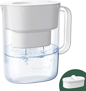 Waterdrop Waterdrop Lucid 10-Cup Water Filter Pitcher, Long-Lasting (200 gallons), NSF Certified, 5X Times Lifetime Filtration  - Image 1