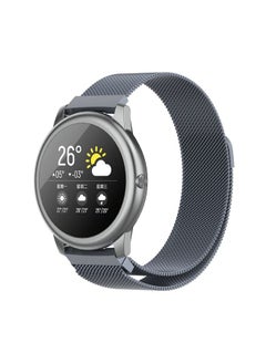 Replacement Strap For Xiaomi Haylou Solar LS05 Milanese Casual Magnetic Watch Band, Size: Free Size Space Gray