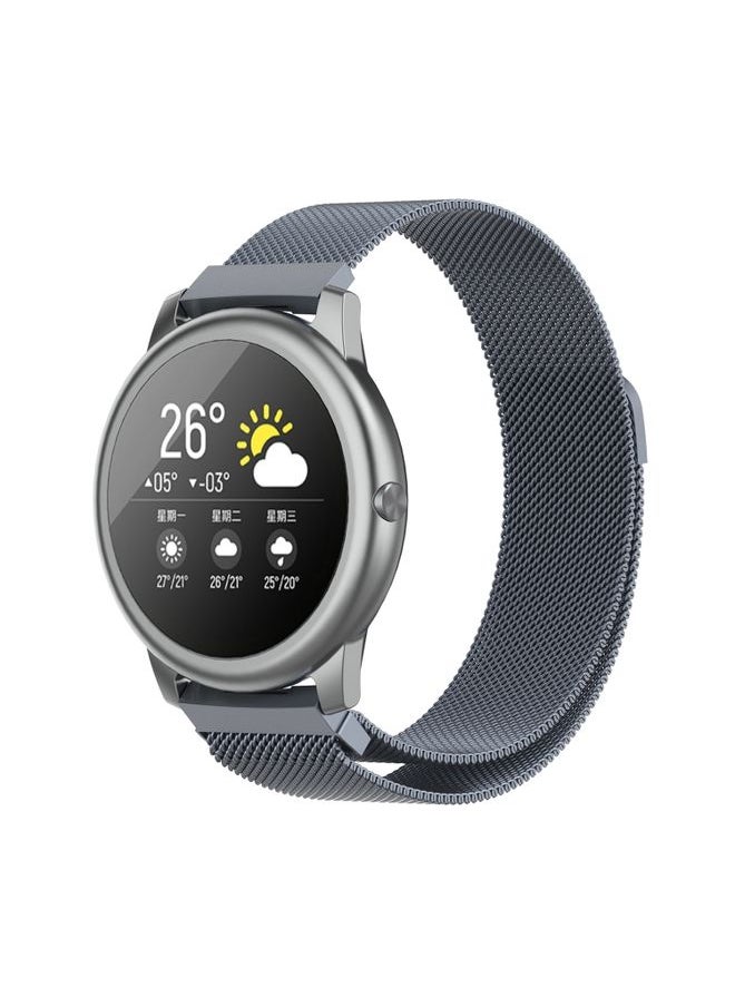 Generic - Replacement Strap For Xiaomi Haylou Solar LS05 Milanese Casual Magnetic Watch Band, Size: Free Size Space Gray - Image 1