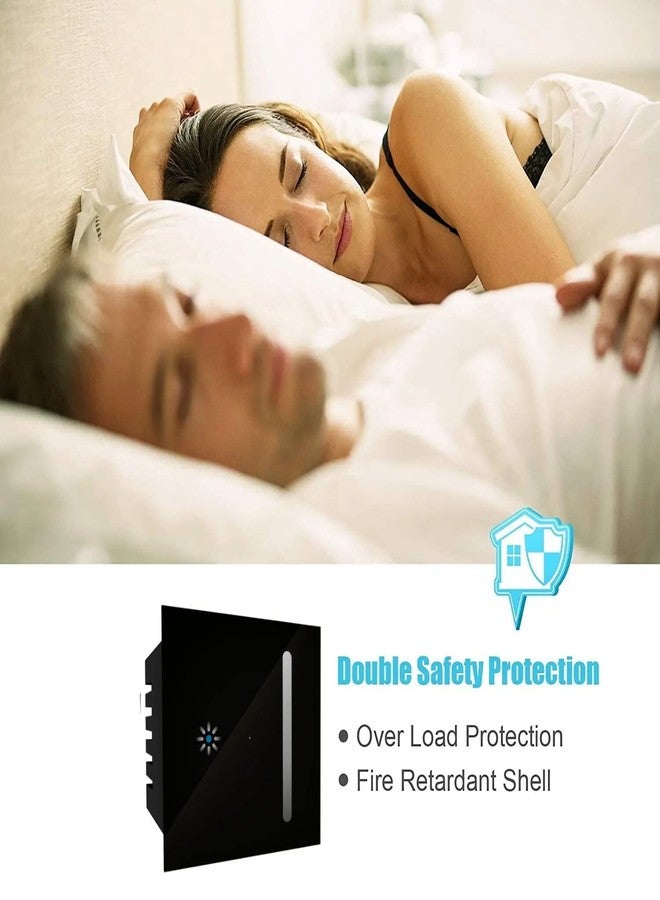 Okos Smart Light Dimmer Wi-Fi Touch Switch | No Hub Required | Compatible with Alexa and Home - Image 3
