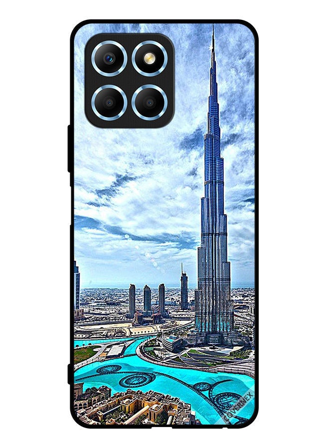 Covernex Protective Case Cover For Honor X8 5G Burj Khalifa Tower Touching Clouds - Image 1