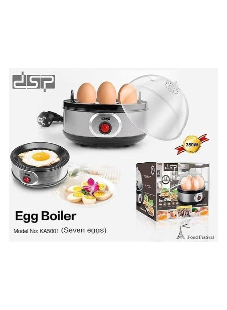 دي اس بي DSP، جهاز سلق البيض بالبخار - KA5001 - 98639 - فضي  - Image 3