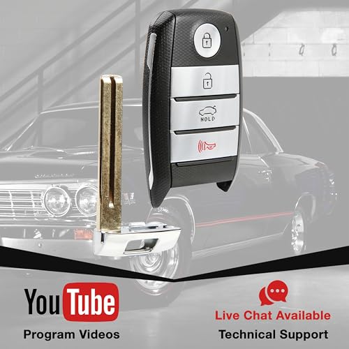 USARemote Keyless Entry Remote Key Fob Smart Replacement for 2014 2015 Kia Optima (SY5XMFNA433, 95440-2T500) - Image 3