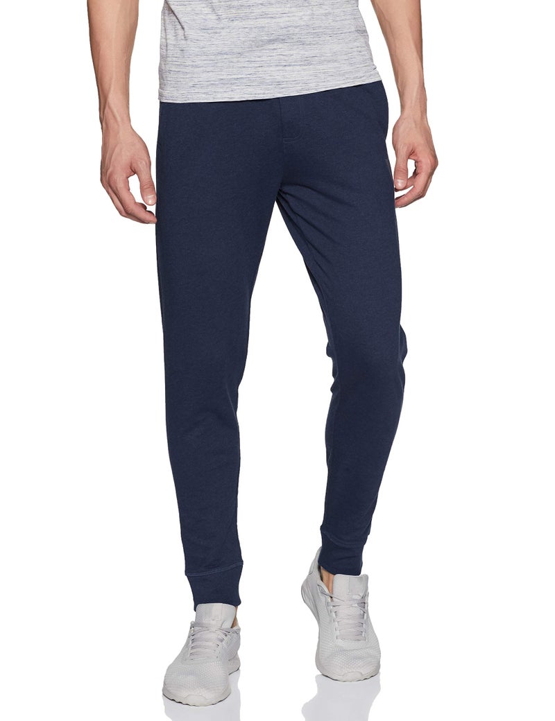 Van Heusen Athleisure Men's Track Pants(50054_Blue Melange_Large_Blue Melange_Large) - Image 5