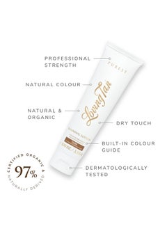 Loving Tan Loving Tan Purest Tanning Lotion, Dark - Sunless Tanner Made From 97% Certified Organic & Naturally Derived Ingredients, 5+ Self Tanner Applications, Cruelty Free, Vegan - 3.3 Fl Oz  - Image 5