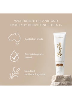 Loving Tan Loving Tan Purest Tanning Lotion, Dark - Sunless Tanner Made From 97% Certified Organic & Naturally Derived Ingredients, 5+ Self Tanner Applications, Cruelty Free, Vegan - 3.3 Fl Oz  - Image 2