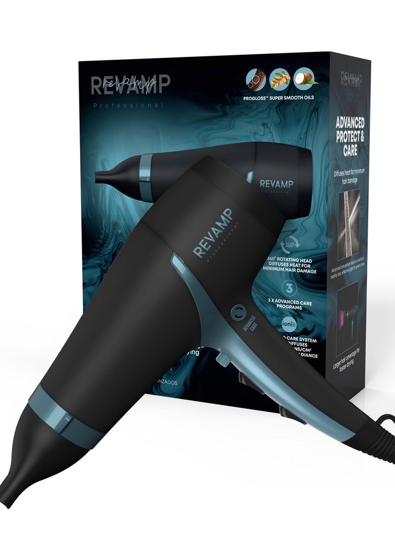 REVAMP Progloss 4000 Advanced Protect & Care Hair Dryer - Image 1