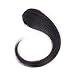 Remeehi Hand Made Long Straight Bangs 1pcs Invisible Clip In Side Bangs Human Hair Nature Look Hair Piece Extension Natural Black - Image 2