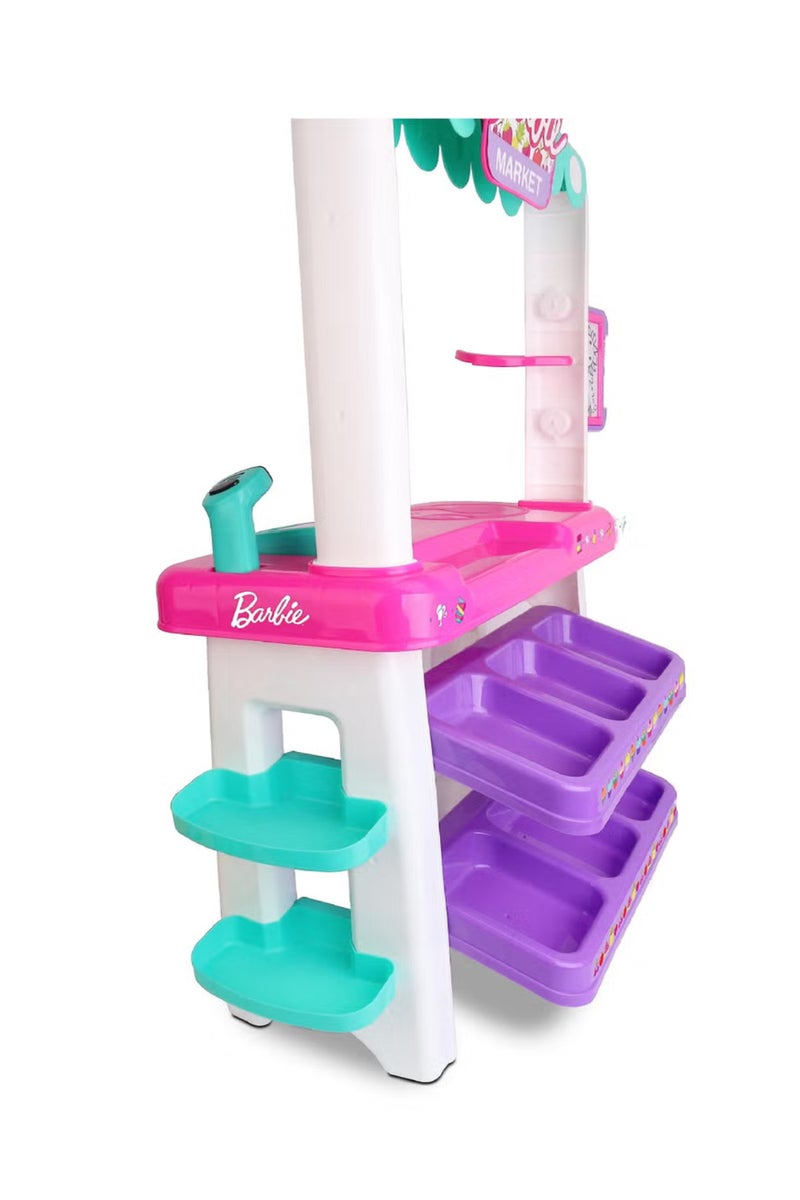 Barbie Supermarket Playset with Light & Sound, 55 Accessories - Image 3