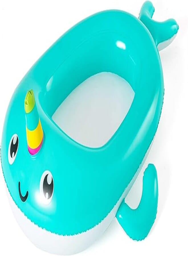 Bestway 34120 Inflatable Whale Shaped Baby Boat