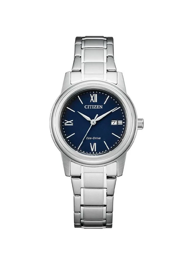 CITIZEN Women's Eco-Drive Women Silver Stainless Steel strap Strap - FE1220-89L