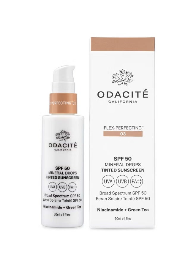 Odacite Odacité SPF 50 Mineral Drops Flex-Perfecting Tinted Sunscreen - 3 - Image 3