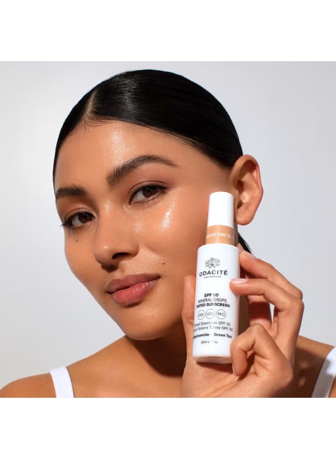 Odacite Odacité SPF 50 Mineral Drops Flex-Perfecting Tinted Sunscreen - 3 - Image 2