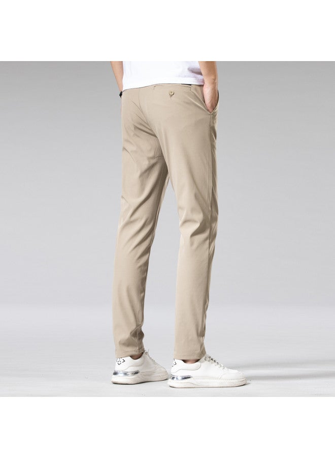 Fapai Medium Thickness, Easy To Care For] Spring Business Casual Versatile Comfortable Mid-rise Casual Pants Men's Casual Pants - Image 5