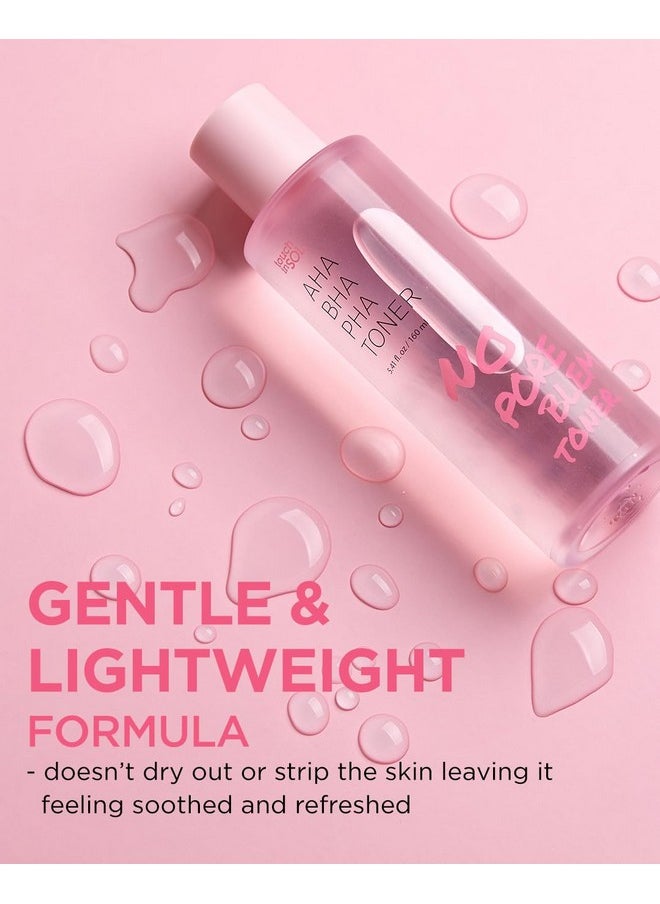 Touch in Sol No Poreblem Aha Bha Pha Toner - Glycolic & Salicylic Acid Liquid Exfoliator - Makeup Prep & Pore Cleanser - Exfoliate, Soothe & Refresh Skin For Brighter Complexion  - Image 2