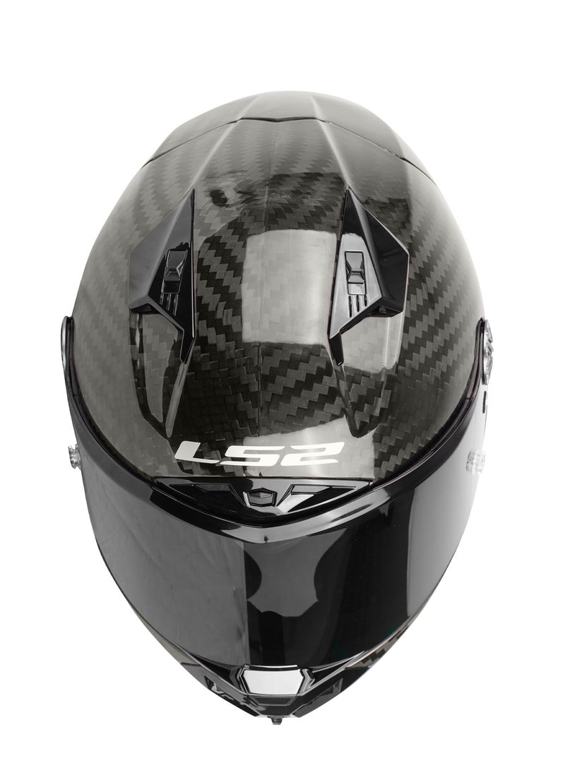 LS2 HELMETS FF805 Thunder Carbon GP Pro Solid Carbon 9K Premium Racing Helmet - 609296 - Image 5