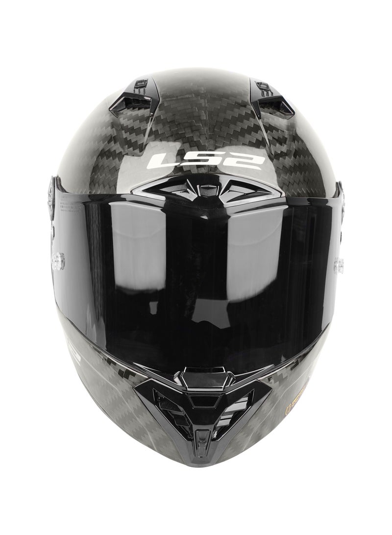 LS2 HELMETS FF805 Thunder Carbon GP Pro Solid Carbon 9K Premium Racing Helmet - 609296 - Image 3