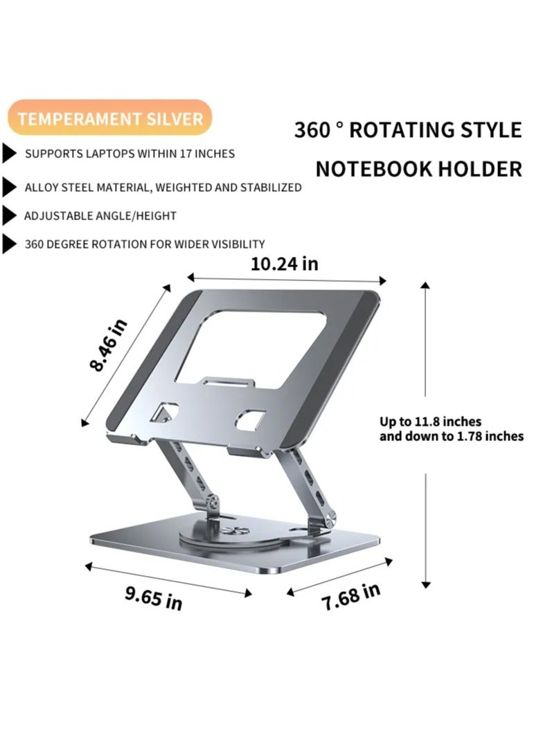 Generic Affordable 360° Rotating Tablet Stand - Portable  - Image 3