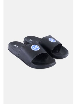 Hummel Men OB Pool Slide Slip On Slides, Black  - Image 1
