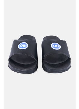 Hummel Men OB Pool Slide Slip On Slides, Black  - Image 4