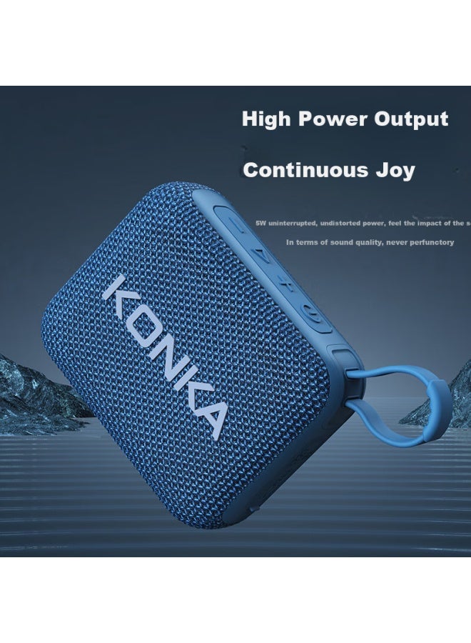 KONKA Kf12 Wireless Bluetooth Speaker Outdoor Camping Mini Speaker Wireless Surround Sound Portable Home Office Desktop - Image 1