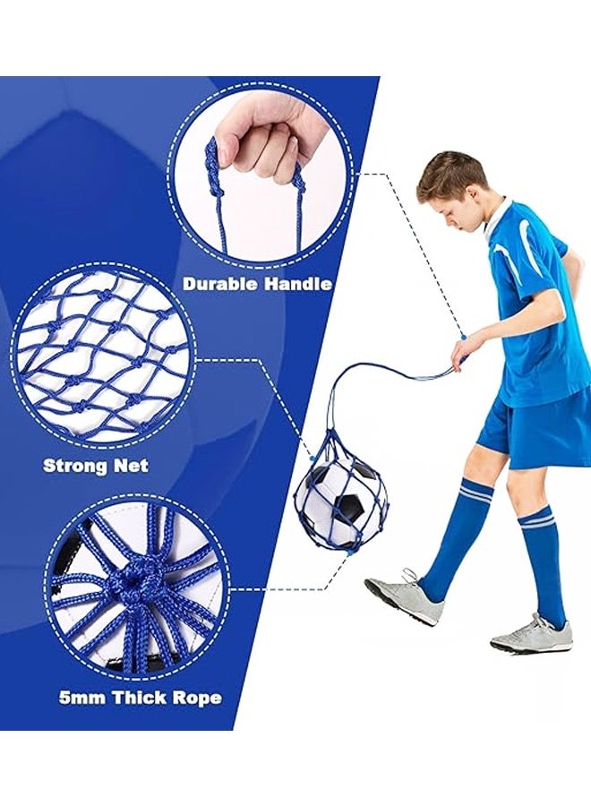 قطعتان من أدوات تدريب ركل كرة القدم، شبكة تدريب إرجاع كرة القدم تناسب أحجام الكرات 3 و4 و5، أداة تدريب رمي كرة القدم بدون استخدام اليدين - Image 3