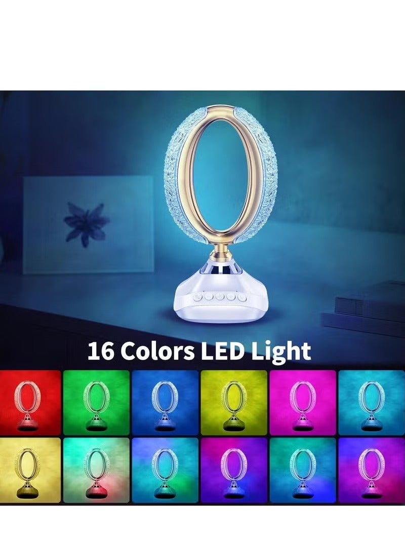 بورتوني هدية إسلامية "O" تصميم مصباح طاولة القرآن الكريم مكبر صوت القرآن الكريم مشغل Mp3  - Image 2