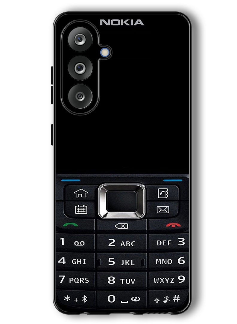 Theodor حافظة متوافقة مع سامسونج جالاكسي F36/ M36 6.7 بوصة حماية مضادة للصدمات غطاء واقي بنمط الهاتف القديم - Image 1