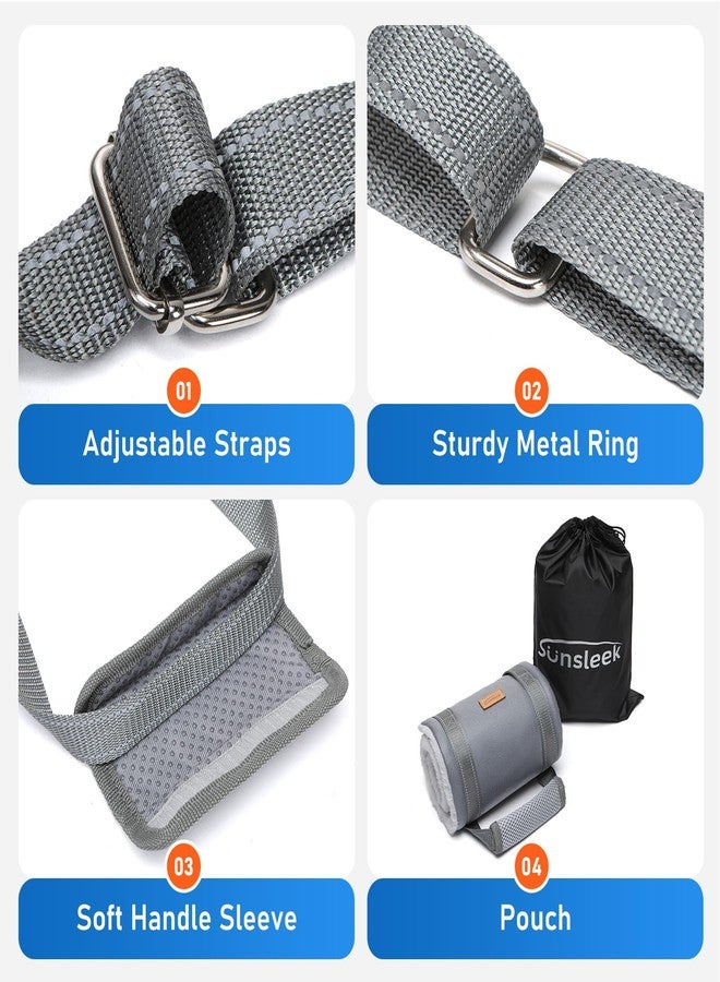 Sunsleek Dog Lift Harness for Large Dogs, Adjustable Dog Sling for Back Legs, Hip Support Harness to Help Lift Dogs Rear for Helps Senior, Injured, Disabled and After ACL Surgery Dogs - Large, Grey - Image 5