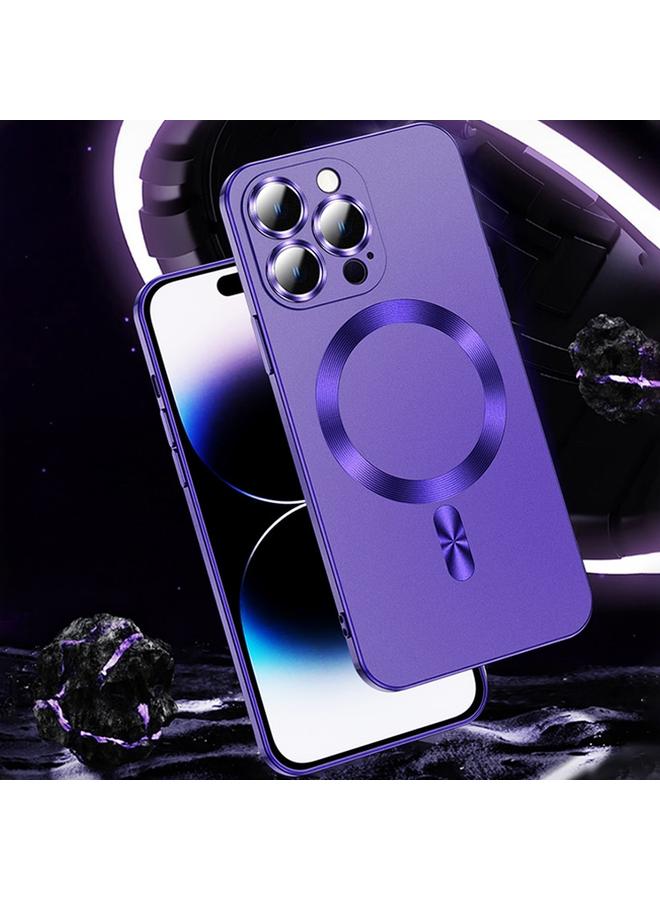 S-TOP Case For iPhone 12 Pro Max Liquid Lens Protector Magsafe Phone Case - Image 2