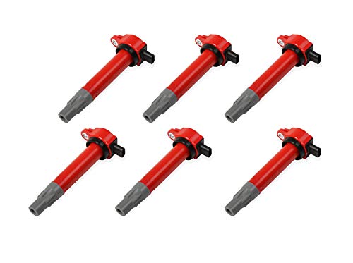 MSD 82726 Ignition Coils Blaster Series, Red, 6-Pack - Image 2