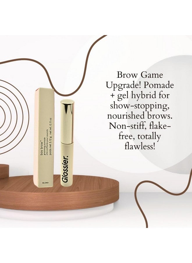 Glossier Boy Brow Volumizing Eyebrow Gelpomade Blond Lightmedium Blond  - Image 2