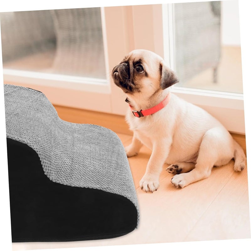 VICASKY Pet Stair for Dogs Portable Puppy Ramp Non- Base for Easy Climbing for High Beds and Material - Image 5