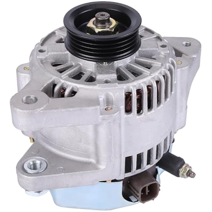Eforcase Alternator Replacement Fit for To*yota for Yaris L4 1.5L 2006-2009 Rebuilt 80 Amp Alternator Replace 104210-840 11203 27060-21151 11203 - Image 3