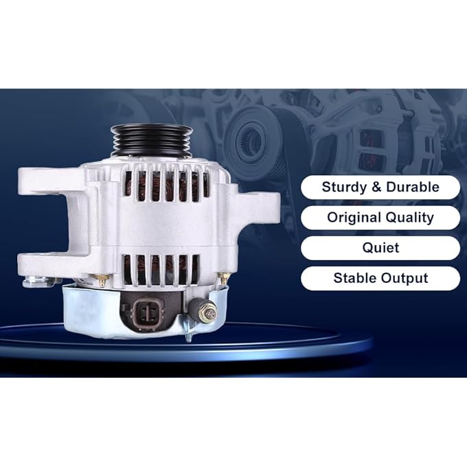 Eforcase Alternator Replacement Fit for To*yota for Yaris L4 1.5L 2006-2009 Rebuilt 80 Amp Alternator Replace 104210-840 11203 27060-21151 11203 - Image 5