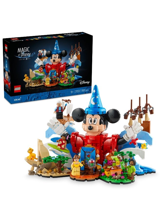 LEGO LEGO Ideas Magic of Disney 21352 Building Toy Set (1103 Pieces)  - Image 1