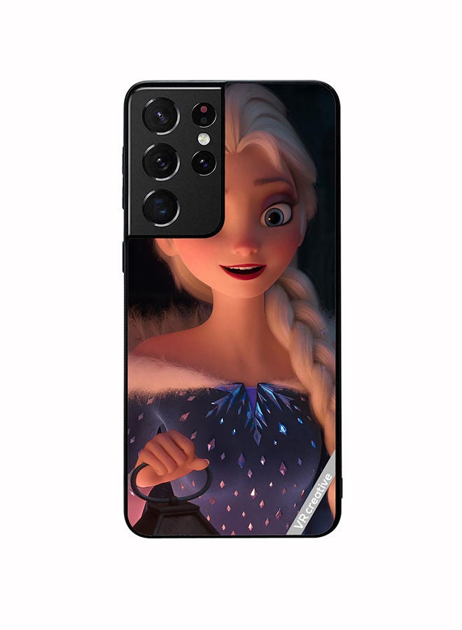 VR CREATIVE Protective Case Cover For Samsung Galaxy S21 Ultra 5G Woow Barbie Design Multicolour - Image 1