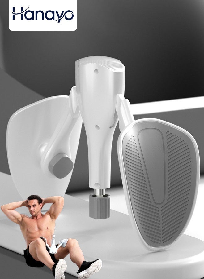 Hanayo Thigh Kegel Exerciser PC Muscle Trainer Adjustable Leg and Inner Thigh Strength Exercise Equipment Durable Comfortable Pelvic Floor Trainer with High Resistance for Versatile Workouts at Home(White) - Image 1