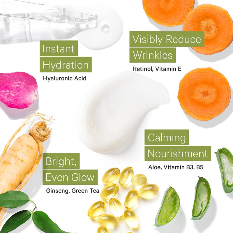 Tree To Tub Toner Spray for Sensitive Skin and Retinol Anti Aging Face Moisturizer for Dry & Sensitive Skin - Anti Wrinkle Hyaluronic Acid Facial Moisturizer, pH 5.5 Balanced, Face Priming - Image 5