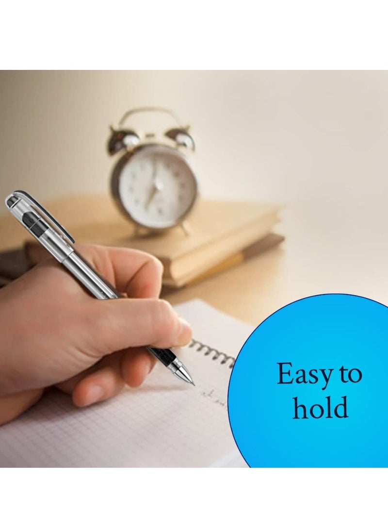 Cello - Cello Pinpoint Blue Lightweight Grip Ball Pens, Set of 10 | Best for Students - Image 1
