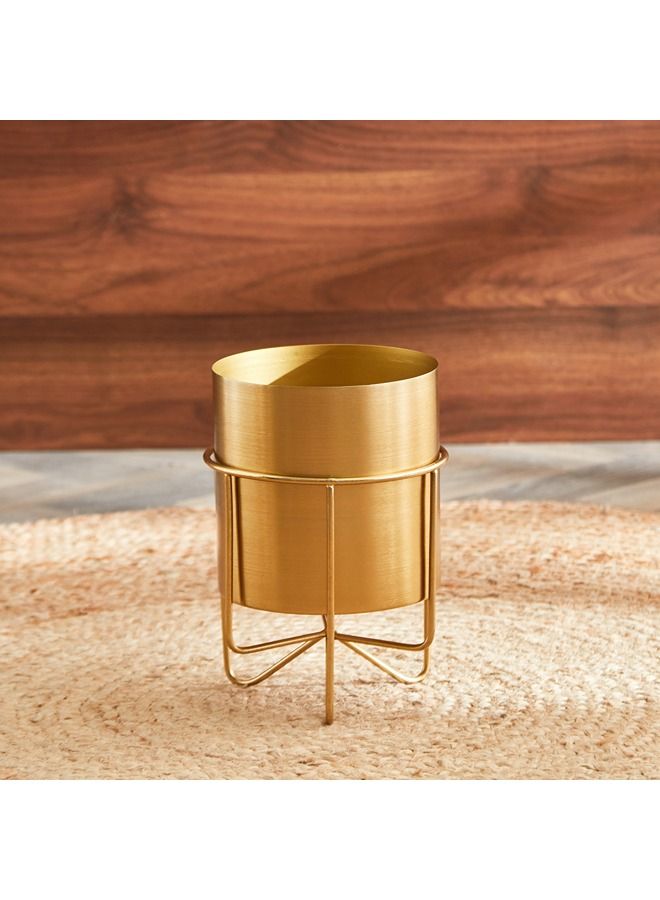 Home Box Ace Metal Planter With Stand 15x27x15 cm - Image 2